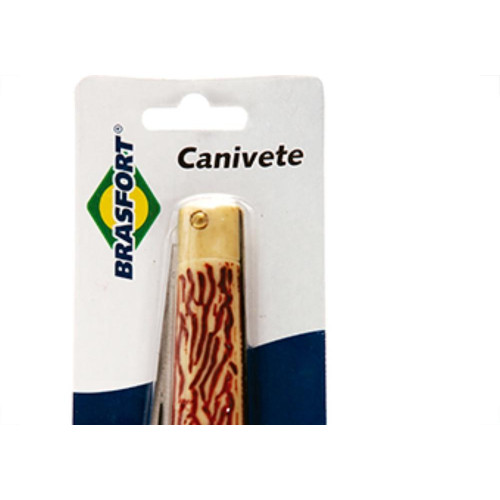 Brasfort Canivete Inox  Lamin.Larg.8119