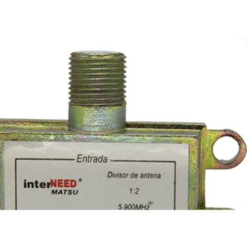 Interneed Divisor Cabo Coaxial  2X75 - Kit C/10 Pc