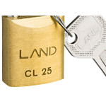 Land Cadeado  25 - Kit C/10 Pc