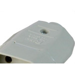 Radial Pino Femea 2P  10A Cinza - Kit C/10 Pc