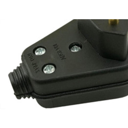 Radial Pino Gigante 2P  Preto 10A - Kit C/10 Pc
