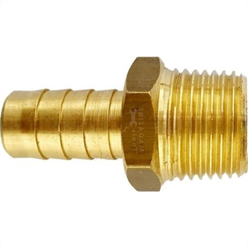 Garden Adaptador Espigao Fixo Macho  1/2X1/2Can