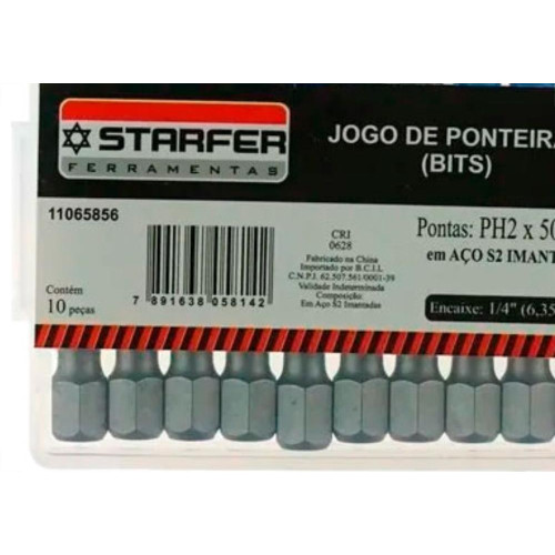 Starfer Bits Phillips  N,2 X 50Mm C/10