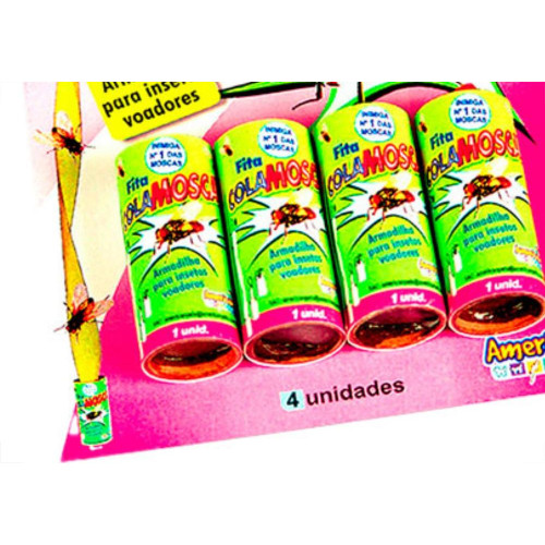 American Pets Fita Cola Mosca Blister C/04