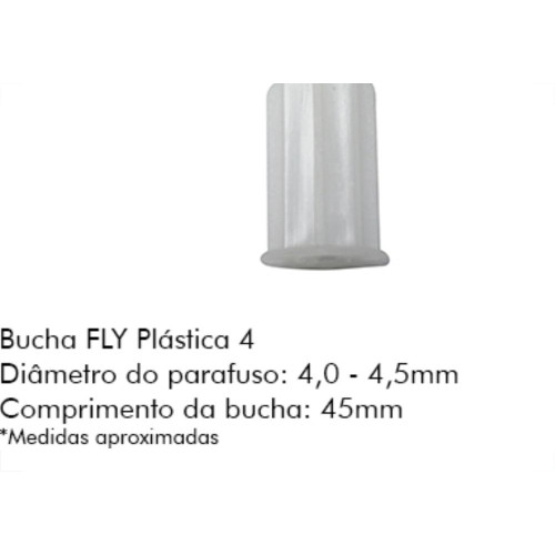 Sforplast Bucha P/Gesso 4 24-32Mm C/250 Fly