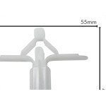 Sforplast Bucha P/Gesso 4 24-32Mm C/250 Fly