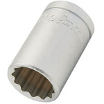 Brasfort (Waft) Soquete Estriado Waft Cromo Vanadio Curto 1/2 X 27