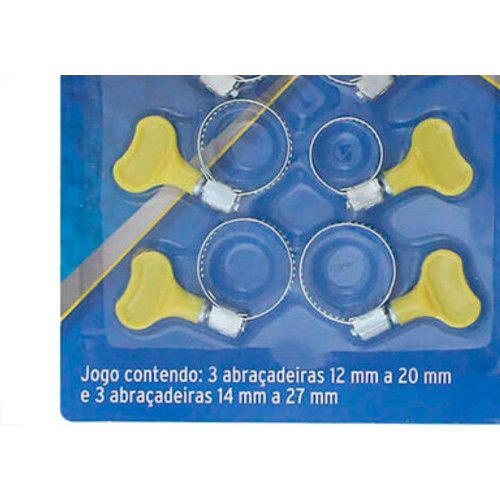 Western Jg Abracadeiras 6Pc -8628