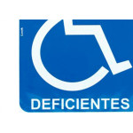 Look Placa Sinalizacao 15X20 Deficiente