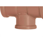 Amanco Tee Soldavel Red  50Mm X 32Mm