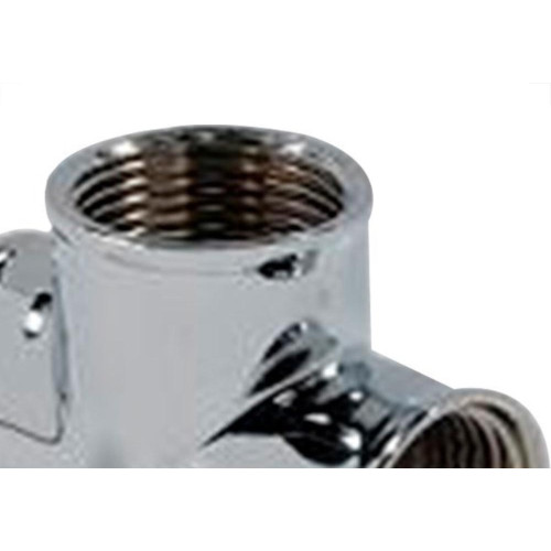 Metais Tee Metal Cromado R/R 3/4 M.Rei