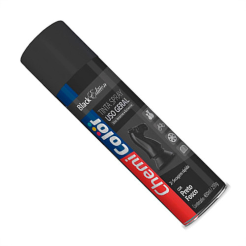 Chemicolor Spray Chemic.Geral Preto Fosc.400Ml