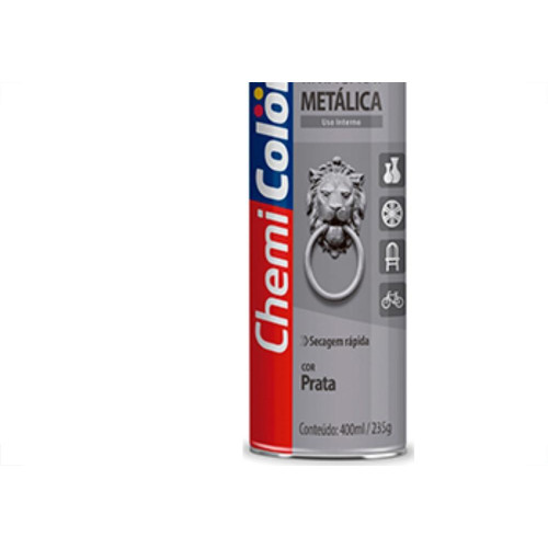 Chemicolor Spray Chemic.Metalico Prata  400Ml