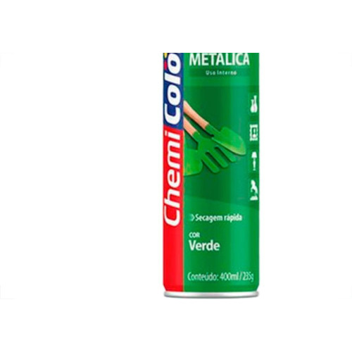 Chemicolor Spray Chemic.Metalico Verde 400Ml