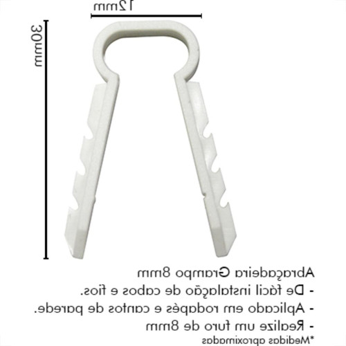 Sforplast Eletrica Abracadeira Gramp Sfor 8Mm C/100