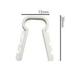Sforplast Eletrica Abracadeira Gramp Sfor 8Mm C/100