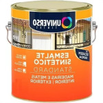 Universo Tinta Esmalte Sintetico 1/16 = (225Ml) Preto Fosc
