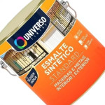 Universo Tinta Esmalte Sintetico 1/16 = (225Ml) Preto Fosc