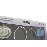 Hidrolar Kit Aces.P/Wc  Inox  5Pc
