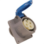 Steck Tomada Emb.2P+T 16A Azul 3046