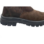 Cartom Botina Seguranca Cart.R60 Elastico Marrom 41