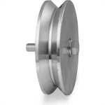 Jocec Roldana P/Portao C/Parafuso 4'' - Kit C/2 Pc