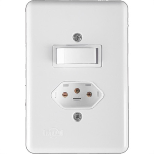 Ilumi Conj  Br.1 Int+1Tomada  20A -20201