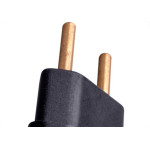 Ilumi Pino Triangulo 2P  Preto 1428 - Kit C/10 Pc