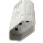 Perlex Pino Femea 2P+T 10A Cza 2043 - Kit C/10 Pc