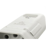 Perlex Pino Femea 2P+T 10A Cza 2043 - Kit C/10 Pc