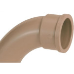 Krona Curva Soldavel Pvc Liso Liso  50Mm X 90 - Kit C/10 Pc
