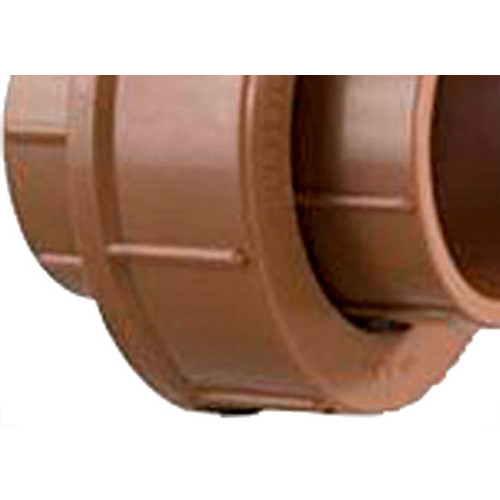 Krona Uniao Soldavel Pvc Liso Liso  50Mmx50Mm - Kit C/10 Pc