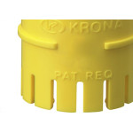 Krona Luva. P/Conduite  Amarelo 20Mm - Kit C/50 Pc