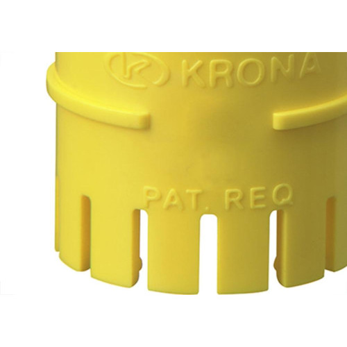 Krona Luva. P/Conduite  Amarelo 20Mm - Kit C/50 Pc