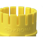 Krona Luva. P/Conduite  Amarelo 20Mm - Kit C/50 Pc