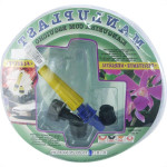 Manluplast Mangueira Jd.Malha Trançada Manlup Cristal 10Mt