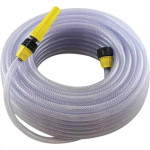 Manluplast Mangueira Jd.Malha Trançada Manlup Cristal 15Mt