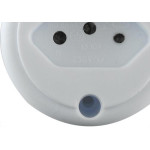 Cerge Tomada Ext. Redonda Brnca 10A - Kit C/10 Pc