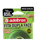 Adelbras Fita Dupla Face Transp.  19X2Mt