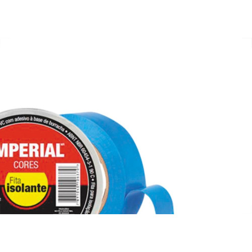 3M Fita Isolante  Imperial Azul 10Mt - Kit C/10 Rl