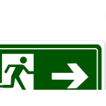Look Placa Sinal.15X25 Lum.Saida A Dir