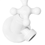 Viqua Registro Maquina Lavar Pvc Maruja Branca