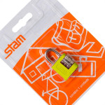 Stam Cadeado C/Segredo  25Mm Cart.Amar