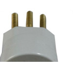 Radial Pino Gigante 2P+T  Cinza 20A - Kit C/10 Pc