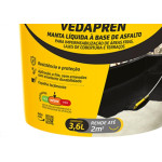 Otto Baumgart Vedacit Vedapren Preto 3,6Kg