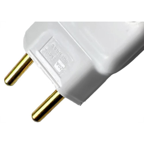 Ilumi Pino Pr.Cabo 2P  Cz 10A 14010 - Kit C/10 Pc
