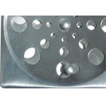 Overtime Grelha Aco Inox  Qdr.10 C/F