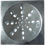 Overtime Grelha Aco Inox  Qdr.15 C/F