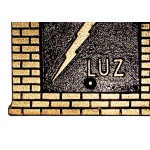 Real Visor P/Relogio De Luz Aluminio -16