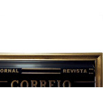 Real Caixa Carta Pvc/Chapa.Pto/Ouro - 28